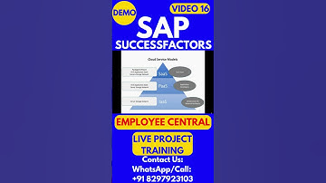 SAP SuccessFactors Employee Central Training Video 16  #sapsuccessfactorstraining #sapsuccessfactors