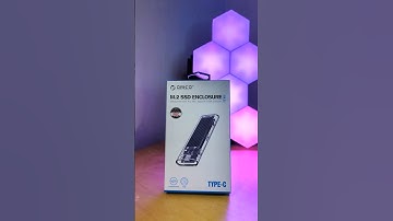 You NEED This!!!  ORICO M.2 SSD Enclosure #shorts #xoc #ssd #orico