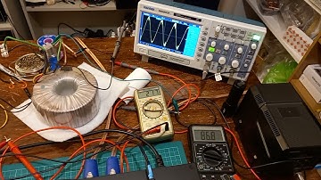 Behringer NX3000 loaded power test. 10,000 Watts!