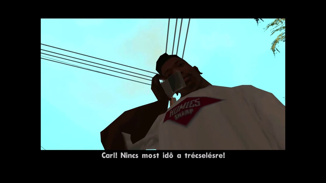 GTA San Andreas Wasted in Cutscenes