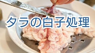 タラの白子の下処理