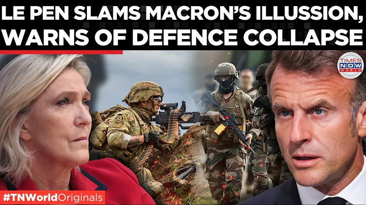 LE PEN ATTACKS MACRON: Exposes Secret EU Arms Deals With US & Military Spending | Times Now World
