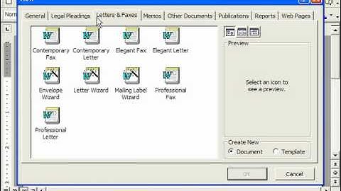 Word 2003 Tutorial Creating New Documents 2000 & 97 Microsoft Training Lesson 2.4