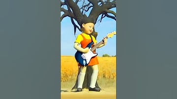 Doll Playing Guitar | Squid Game Mentality Ai #ai #squidgame2 #squidgame #squidgamementality