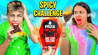 We ATE The SPICIEST CHIP in the WORLD Carolina Reaper Challenge ?