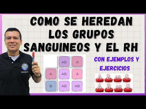 Video: ¿Qué tipo de sangre expresa el factor rh?