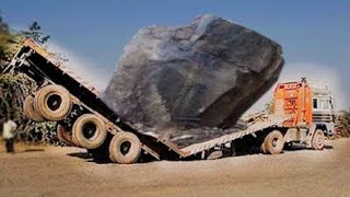 Dangerous Idiots Driving Heavy Equipment Truck Fails Operator, Extreme Truck &amp; Machinery Work Fails