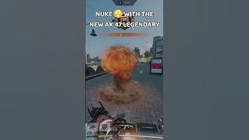 NUKE ☢️! WITH THE NEW AK 47 LEGENDARY