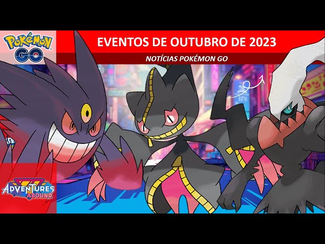 Pokémon GO – Eventos para Outubro de 2023 – PokéCenter Blog