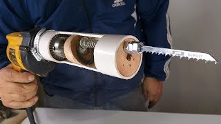 Truco Para Tu Taladro Fácil - Sierra Caladora Manual Idea Brillante