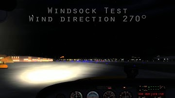 Prepar3D V2.3 Beta 2 - Windsock Testing