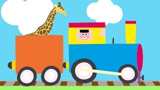 Let's Build Big Vehicles | Trains, Planes, Dump Trucks for Toddlers | Toddler Fun Learning