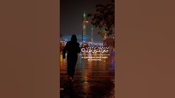 وَأَمَّا مَنْ خَافَ مَقَامَ رَبِّهِ🥀 سورة النازعات🍃ستوريات قران🥀راحة نفسية🍃surah an naziat🌺