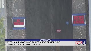 Greensboro mayor looking at ways to get ahead of violence, illegal activity at night clubs