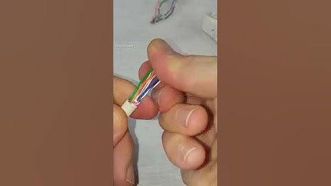 Be Sure to Remember this Tip! How to Wire Up Ethernet Plugs the Easy Way #shorts #diy #tips #cable