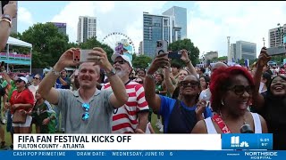 Fan Festival begins in Atlanta for World Cup