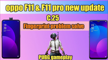 Color Os7 New version c.25 available for oppo F11 pro & F11 || Fingerprint print problem solved ||