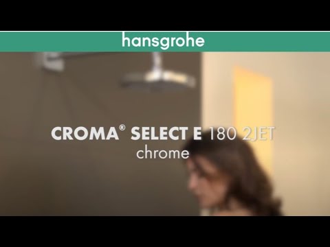 Hansgrohe Croma Select E 180 2jet 26524000