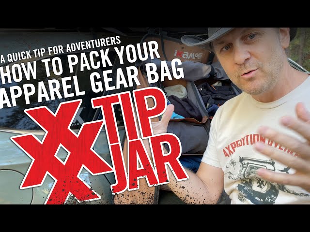 How to Pack an Apparel Gear Bag for Adventure IKamper Shoe Rack