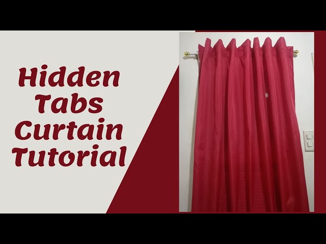hidden tab curtains