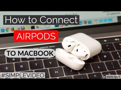 Como conectar Airpods a qualquer MACBOOK !!! #SimpleVideo