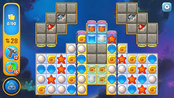 Fishdom - New Event level 5 of 5 Gameplay (iOS Android)