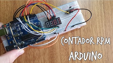Contador de REVOLUCIONES POR MINUTO o TACOMETRO con ARDUINO y sensor de EFECTO HALL
