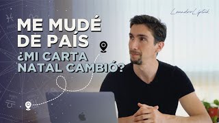 Astrological Relocation | I Moved to Another Country, Did My Birth Chart Change!