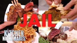 overcook fish believe it or not jail overcook chicken also jail | Kitchen Nightmares