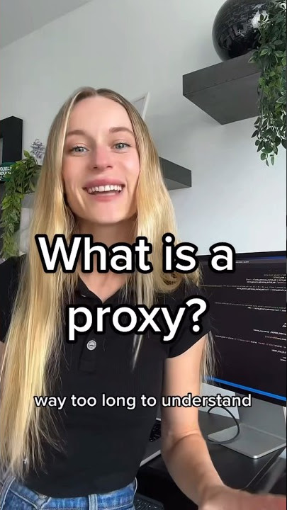 What is a proxy? #techexplained #tech #techskills