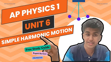 AP Physics 1 Unit 6 Rapid Review | Simple Harmonic Motion | FREE Book Included | Ritvik Rustagi