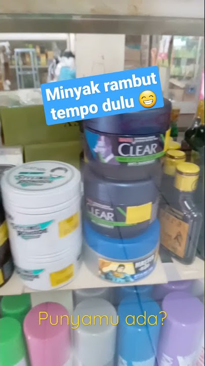 Minyak rambut tempo dulu #shorts #viral
