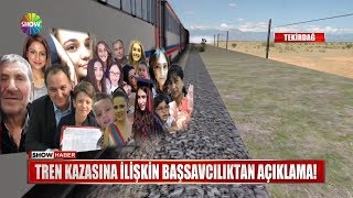 Tren Kazasına Ilişkin Başsavcılıktan Açıklama