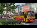 Парад ретроавтобусов в Варшаве (Jelcz M11, Ikarus 280 и другие)