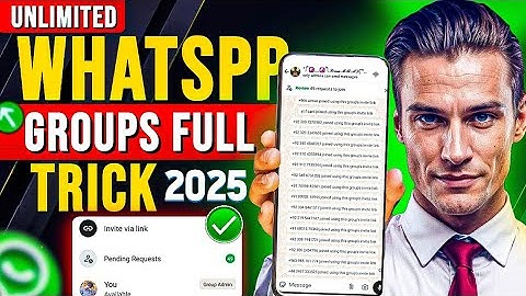 Whatsapp Group Full Trick 😱| Whatsapp Group Full Kaise Kare | Unlimited Whatspp Groups Full Method 🔥