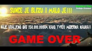 Prelijep snimak Sunca iz aviona