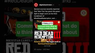 YES!!! FINALLY!!! #RDR3 #RDR2