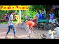 King cobra snake prank  part 17  fake snake prank  4 minute fun