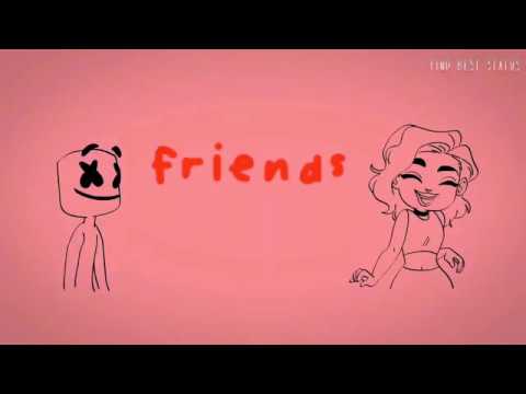 Friends | Marshmello & Anne-Marie | 2018 | Best Animation Whatsapp