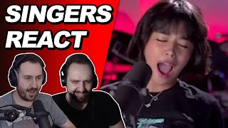 Singers React to Gigi de Lana (GG Vibes) - Unholy | Reaction