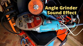 Angle Grinder Sound Effect - 12 Hours - Construction Sounds