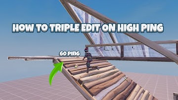 How To Triple Edit On 60 Ping Or Higher( under 3 min)