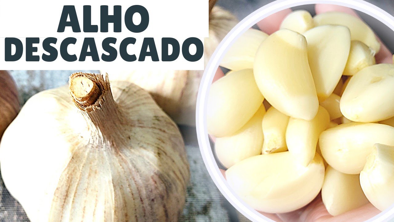 Como descascar Alho Rápido em 30 Segundos - Diário da Deise - YouTube