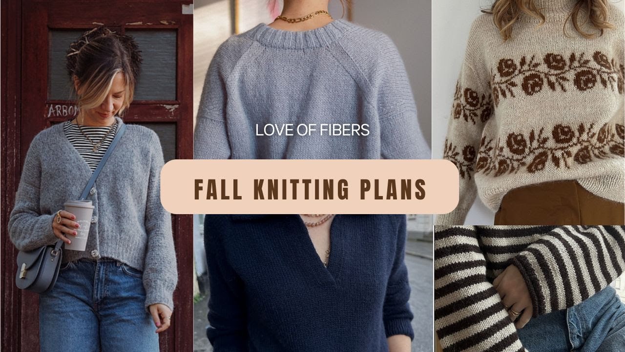 Мои планы по вязанию на осень 2025 🍂 | Уютная беседа о свитерах, кардиганах и пряже