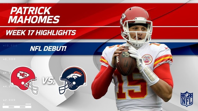 Every Play from Patrick Mahomes on His NFL Debut! | Chiefs vs. Broncos | Wk  17 Player Highlights