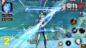 Ultraman: Legend Of Heroes 2 Gameplay part 2 (Android/iOS)