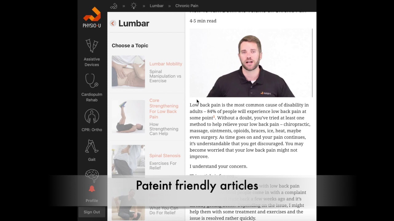 Patient Education App Demo