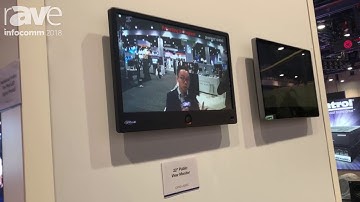InfoComm 2018: Dahua Technology Explains HDH22-LA1200C 22" Public View Monitor With Built In Camera