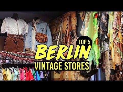 Vídeo: As 9 melhores lojas vintage em Berlim