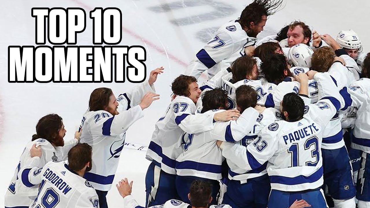 2020 Tampa Bay Lightning Top 10 Stanley Cup Playoffs Moments Youtube
